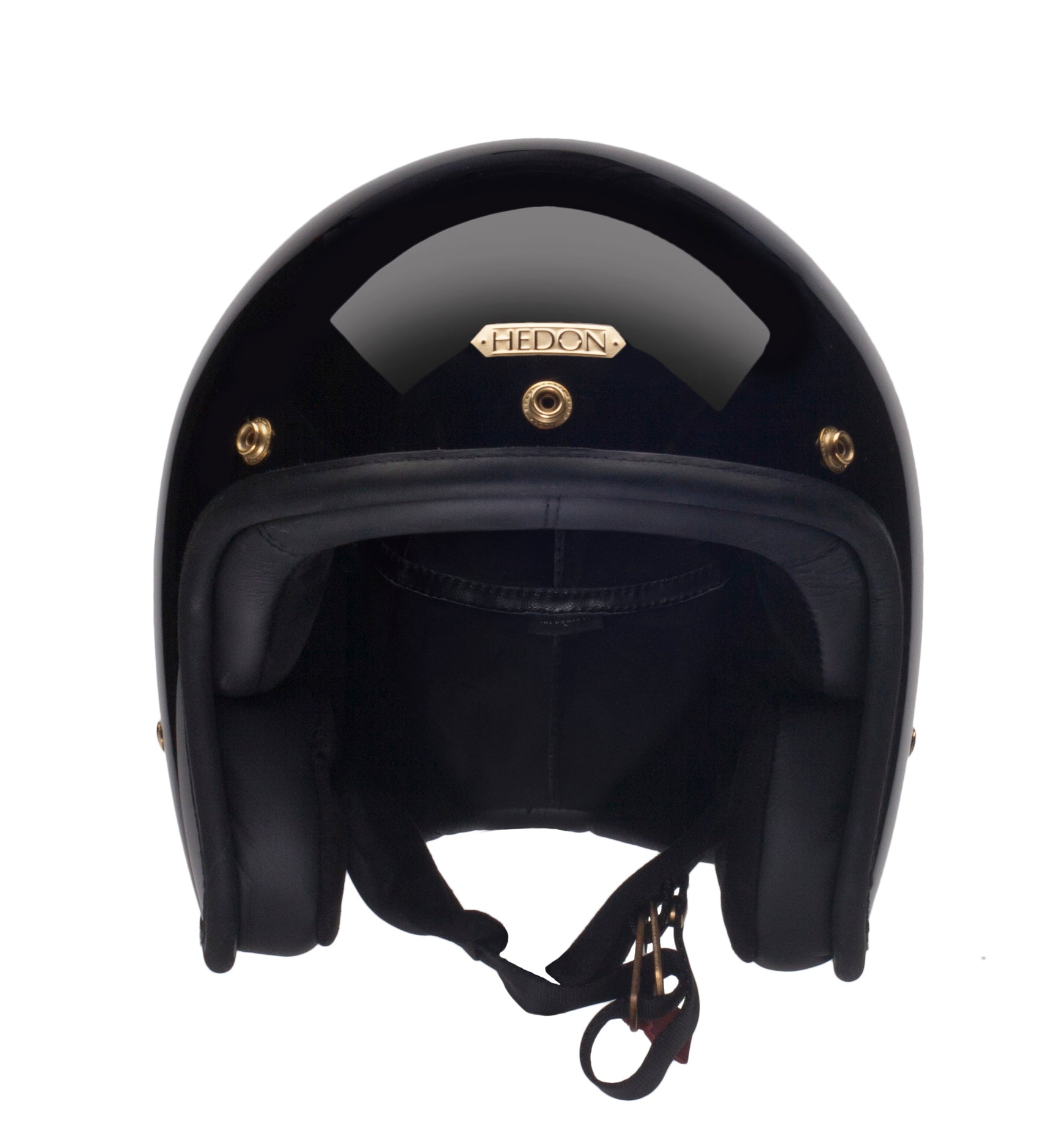 HedonHedonist Casque de moto Signature BlackCasqueBritish Parts Lucerne