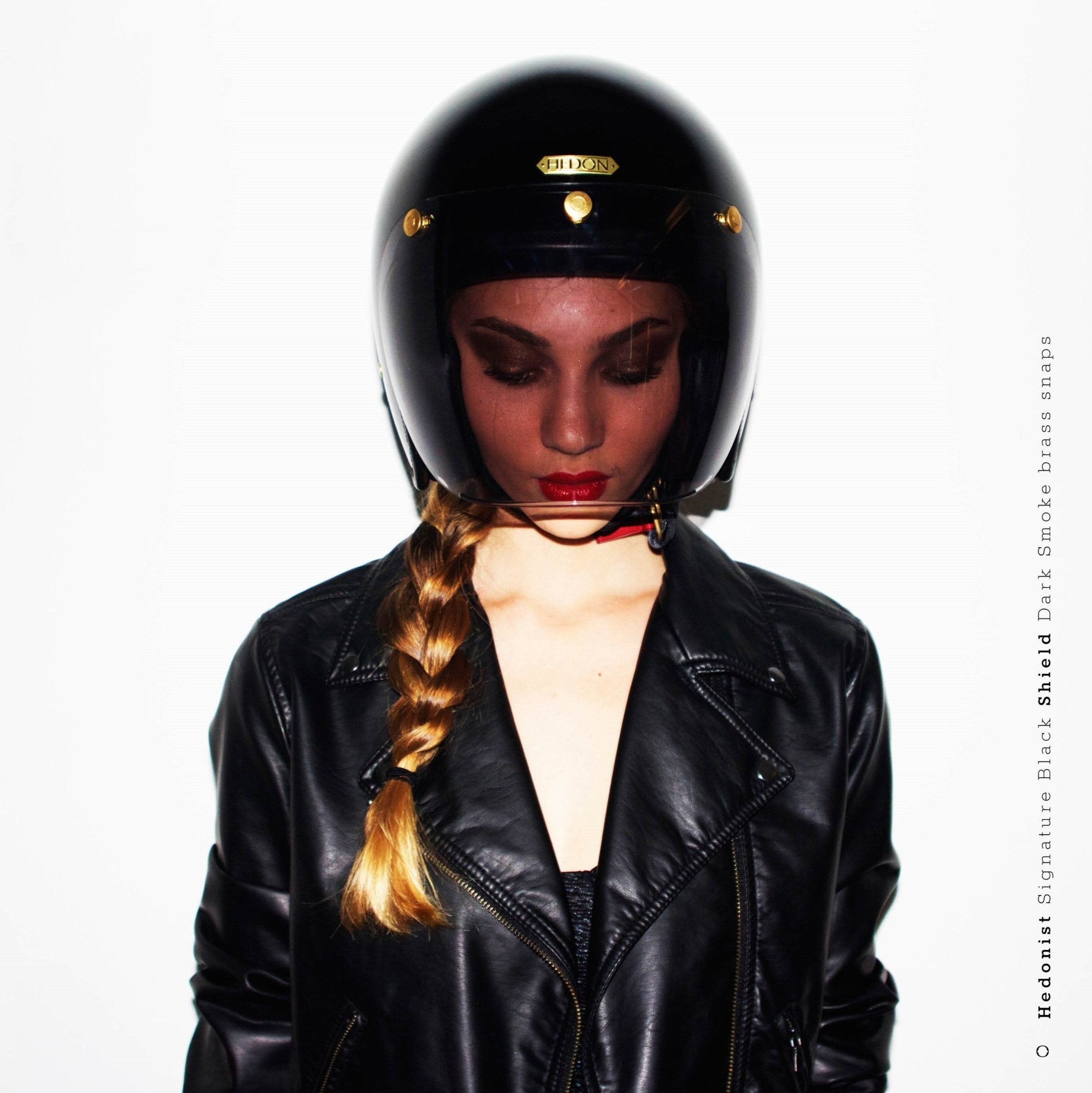 HedonHedonist Casque de moto Signature BlackCasqueBritish Parts Lucerne