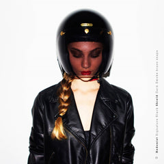 HedonHedonist Casque de moto Signature BlackCasqueBritish Parts Lucerne