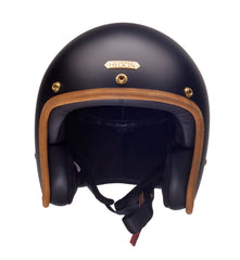 HedonHedonist Casque de moto Stable Black 22.06CasqueBritish Parts Luzern