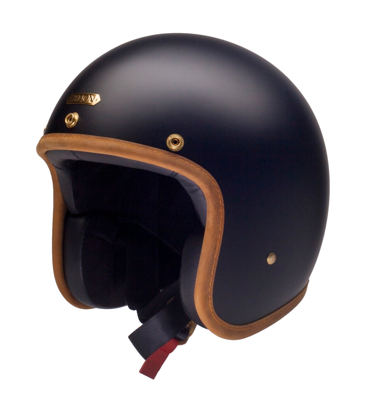HedonHedonist Casque de moto Stable BlackHelmBritish Parts Luzern