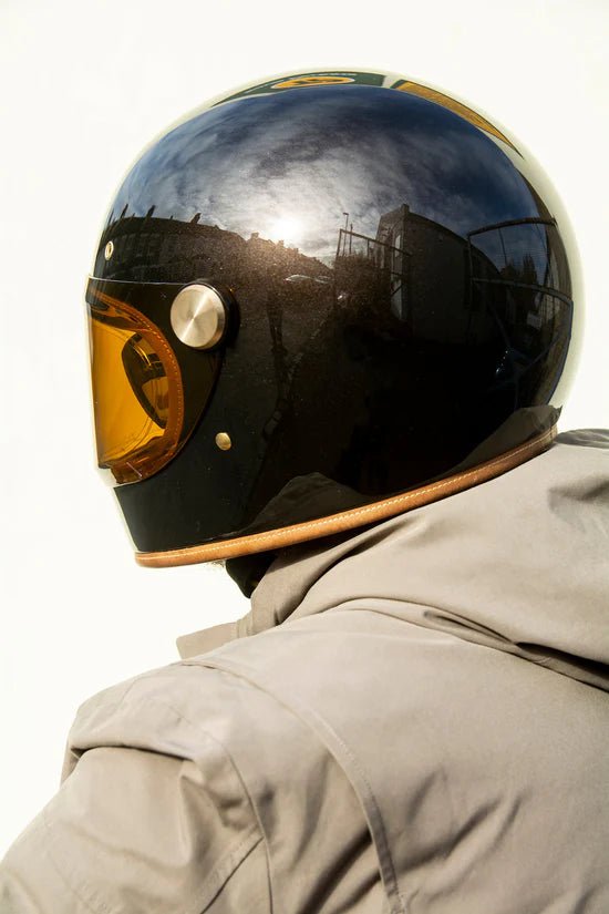 HedonHeroine Racer 2.0 casque moto Macadamia 22.06CasqueBritish Parts Luzern