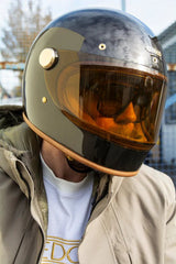 HedonHeroine Racer 2.0 casque moto Macadamia 22.06CasqueBritish Parts Luzern