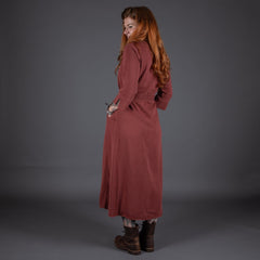 Hen's TeethWomens Dress Indaco Lyocell RustRobeBritish Parts Lucerne