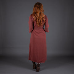 Hen's TeethWomens Dress Indaco Lyocell RustRobeBritish Parts Lucerne