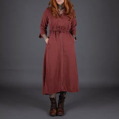 Hen's TeethWomens Dress Indaco Lyocell RustRobeBritish Parts Lucerne