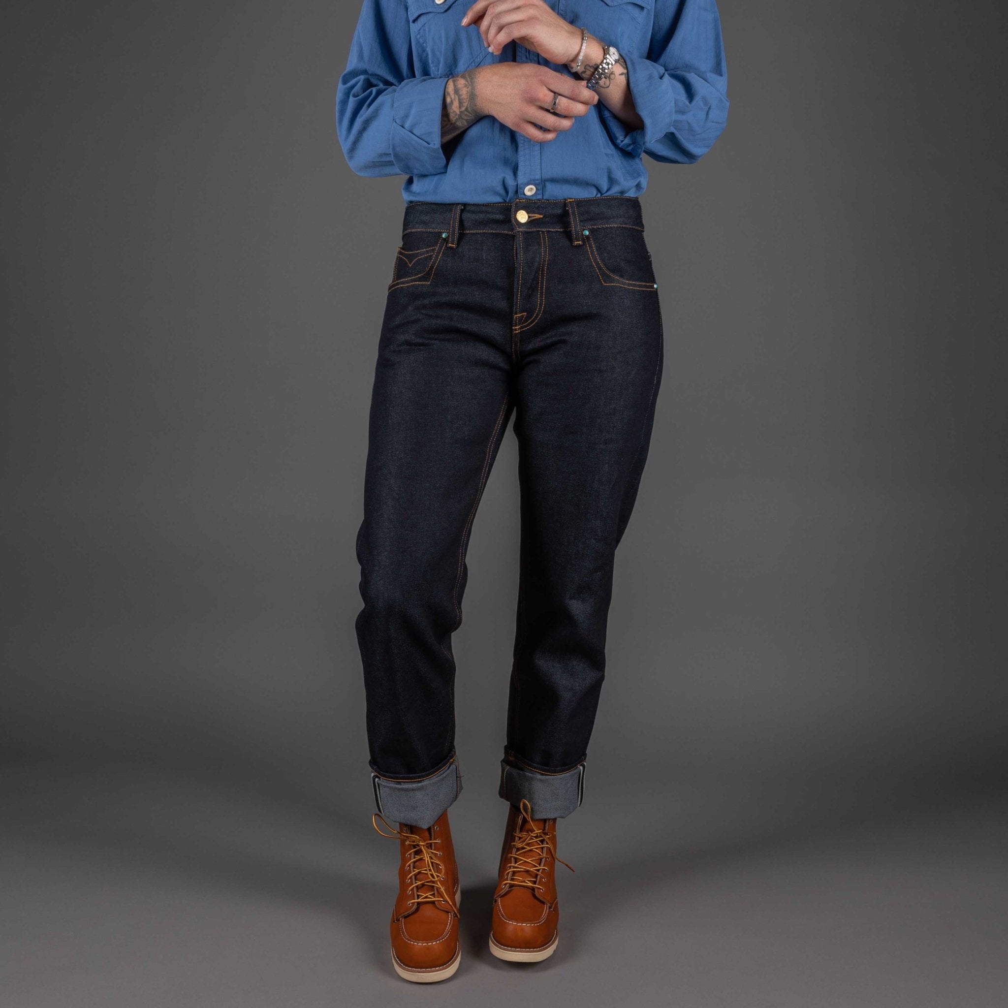 Hen's TeethWomens Jeans Original RawJeans pour femmesBritish Parts Lucerne