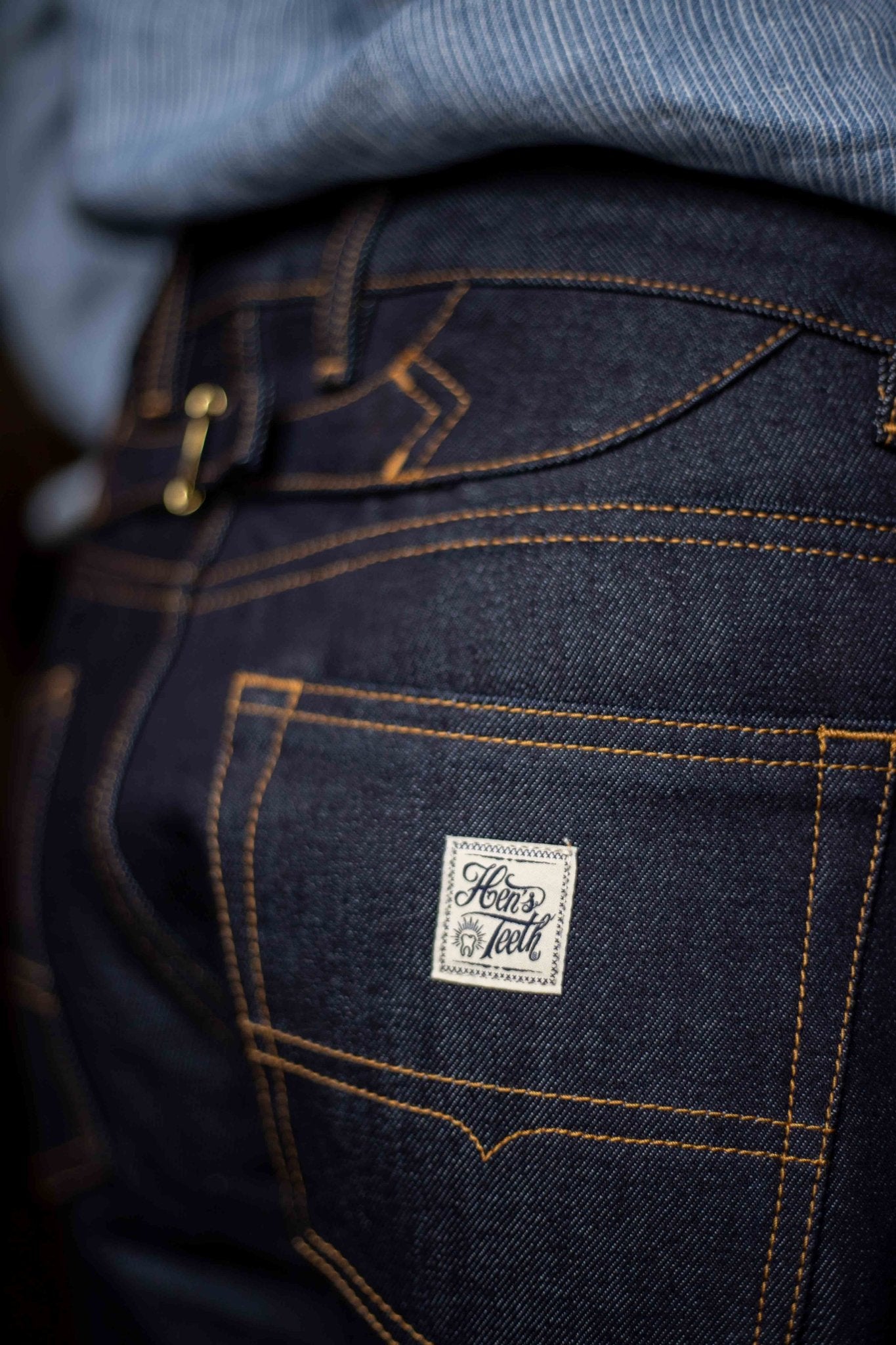 Hen's TeethWomens Jeans Original RawJeans pour femmesBritish Parts Lucerne