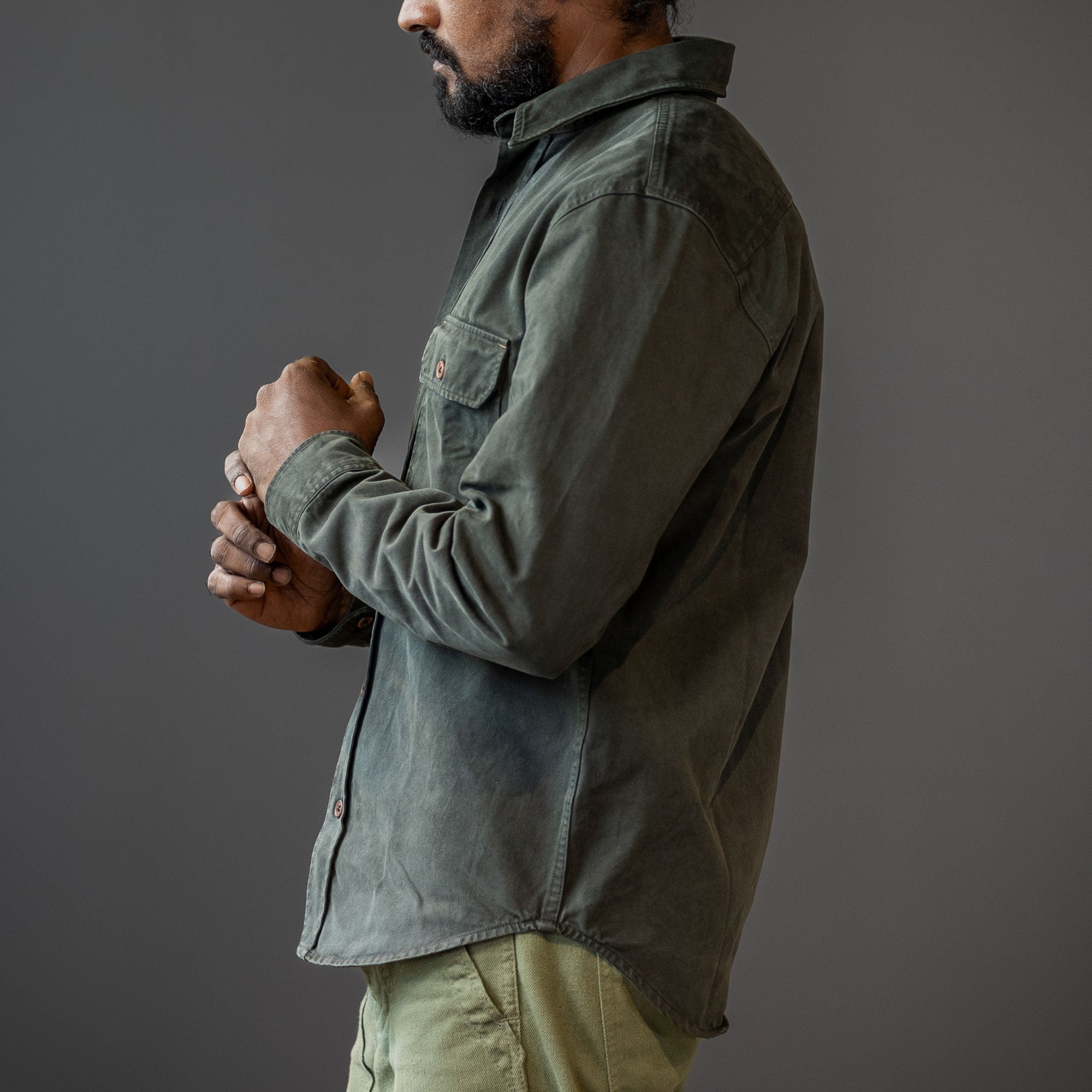 IndigoferaAlamo Chemise Greek Pitch (vert foncé)ChemiseBritish Parts Lucerne