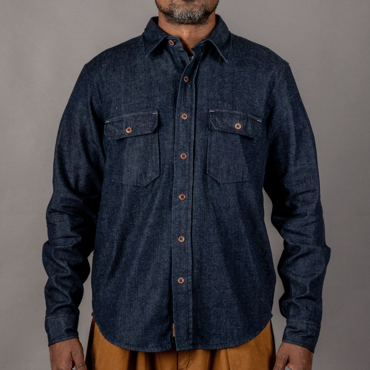 IndigoferaAlamo Chemise IndigoChemiseBritish Parts Lucerne