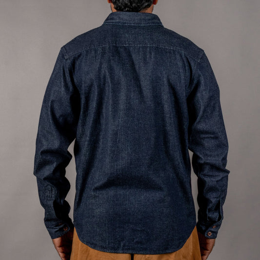 IndigoferaAlamo Chemise IndigoChemiseBritish Parts Lucerne