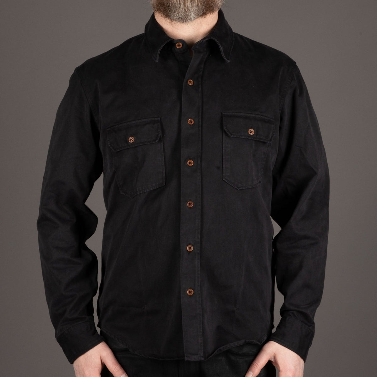 IndigoferaAlamo Chemise Marshall BlackChemiseBritish Parts Luzern