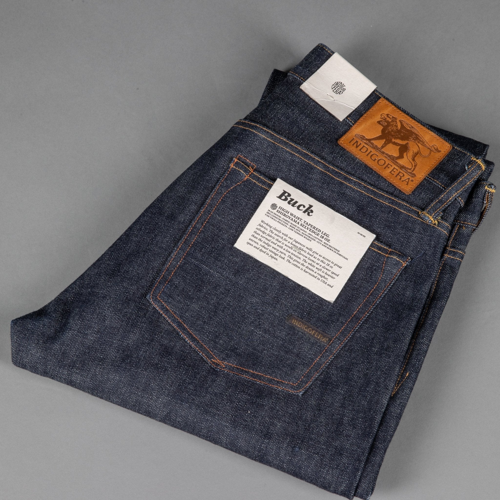 IndigoferaBuck Jeans Shiroyama Denim 18ozPantalonsBritish Parts Luzern