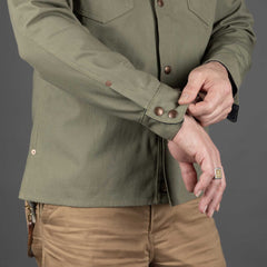 IndigoferaCopeland Overshirt en toile United Duck vertOvershirtBritish Parts Luzern