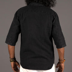 IndigoferaDelray Chemise Linen Marshall BlackChemiseBritish Parts Lucerne