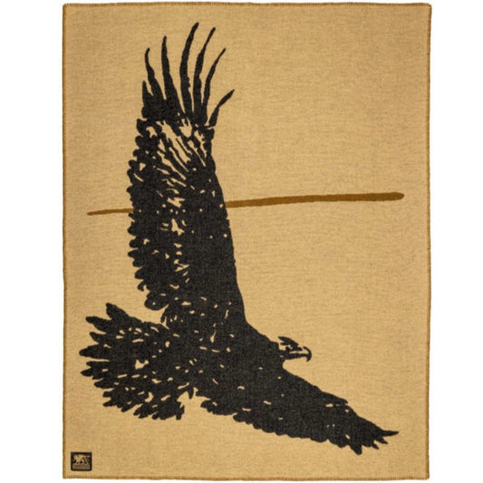 IndigoferaEagle Couverture en laine beigeCouverturesBritish Parts Luzern