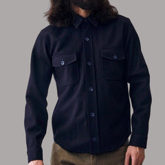 IndigoferaIconic Shirt Melton WoolChemiseBritish Parts Lucerne