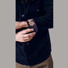 IndigoferaIconic Shirt Melton WoolChemiseBritish Parts Lucerne