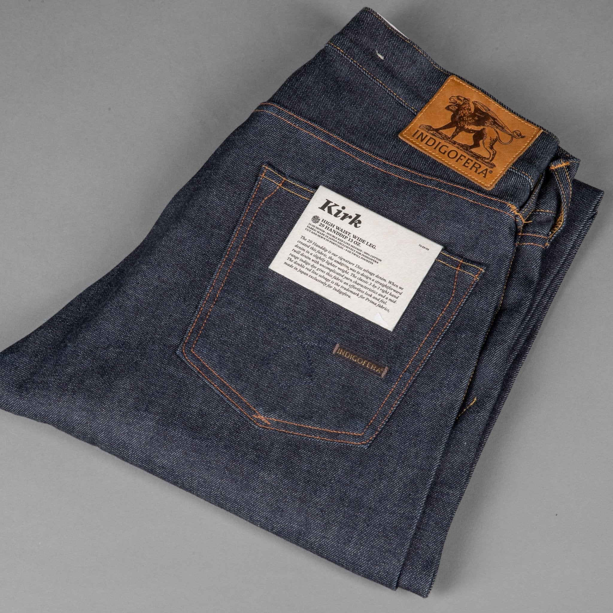 IndigoferaKirk Jeans 29 Handdip Denim 13ozPantalonsBritish Parts Luzern