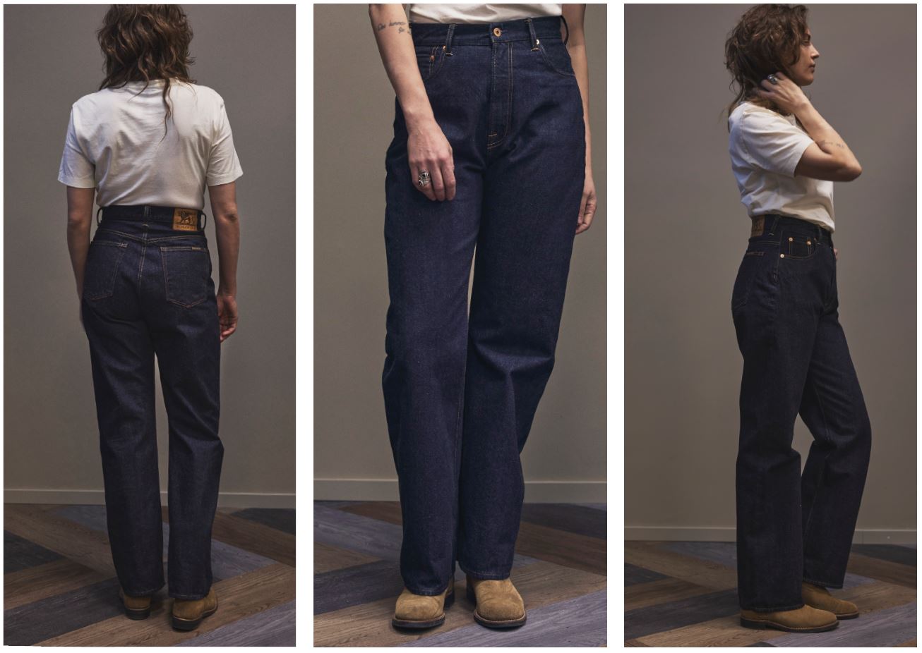 IndigoferaRoslyn Jeans pour femmes Vintage 70s DenimPantalonsBritish Parts Lucerne