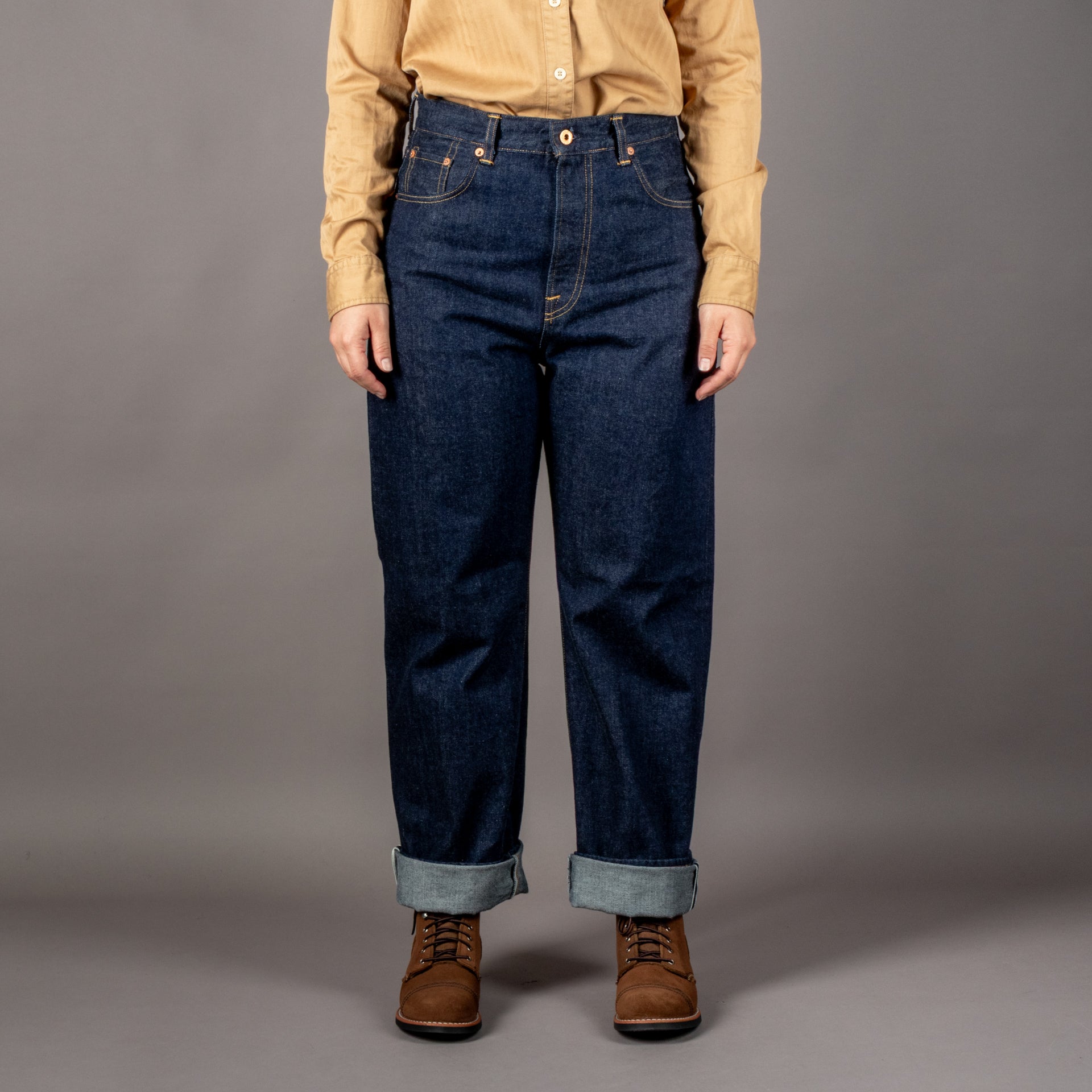 IndigoferaRoslyn Jeans pour femmes Vintage 70s DenimPantalonsBritish Parts Lucerne