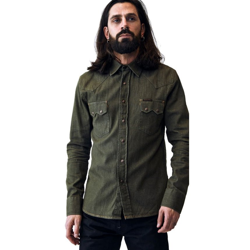 IndigoferaRyman Carson Denim Chemise verteChemiseBritish Parts Luzern