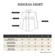 IndigoferaSideras Chemise en velours côtelé PetrolChemiseBritish Parts Lucerne