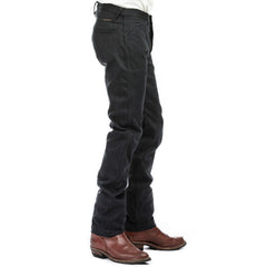 IndigoferaSwearengen Hickory Stripe Twill 12oz gris noirPantalonsBritish Parts Luzern