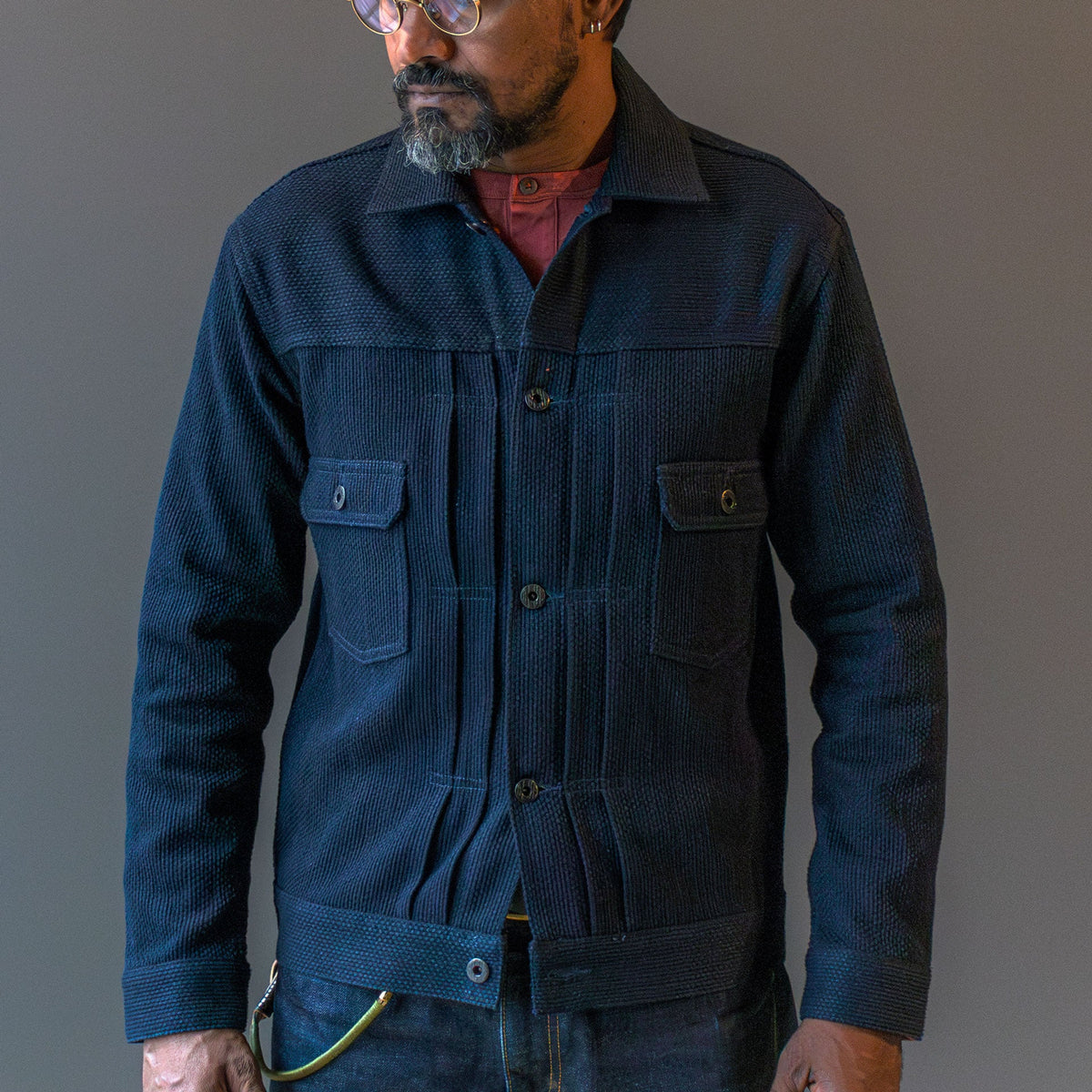 Japan Blue JeansSashiko Type2 JacketChemiseBritish Parts Luzern