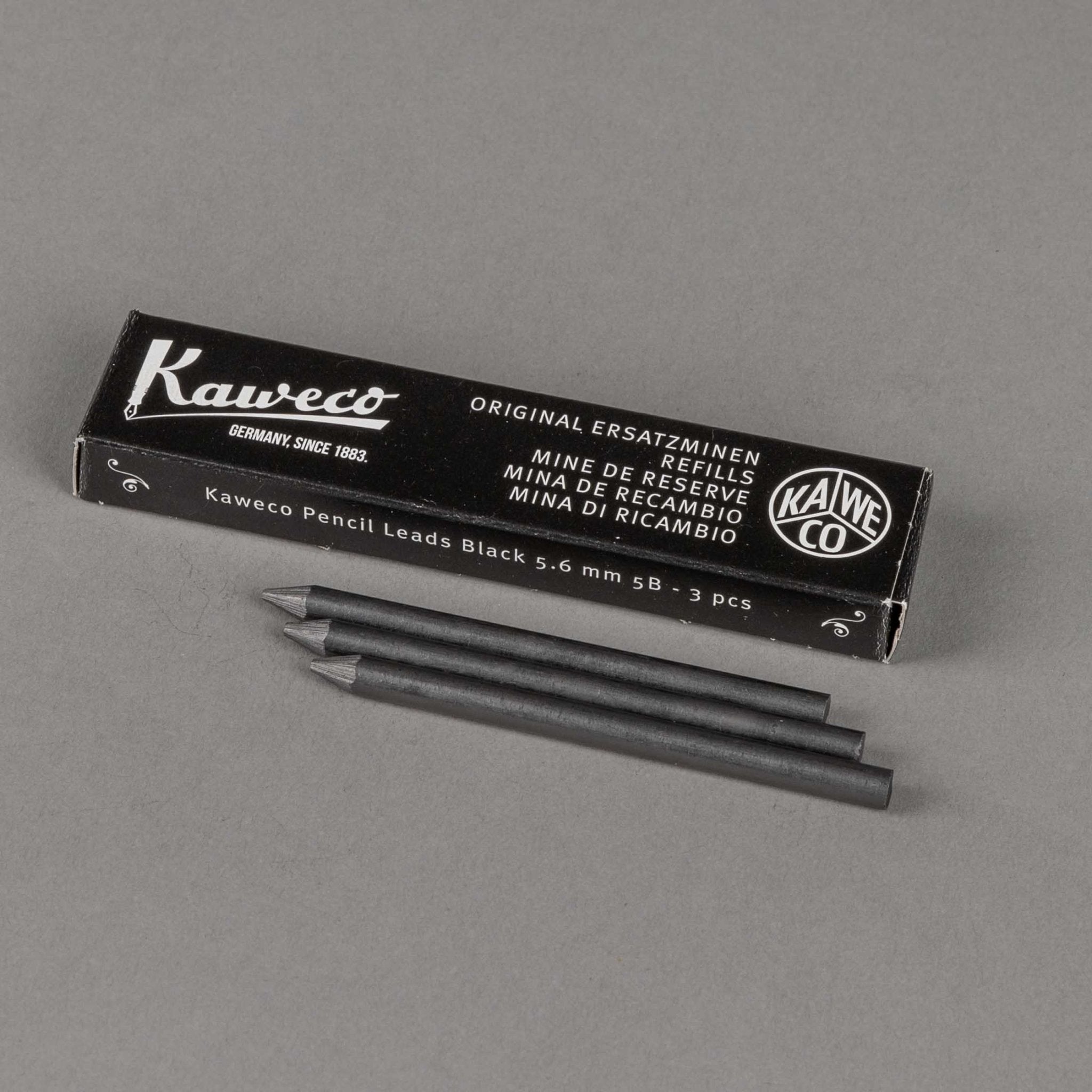 Mine de crayon Kaweco Noir / Box, 5B, SoftEcritureBritish Parts Luzern