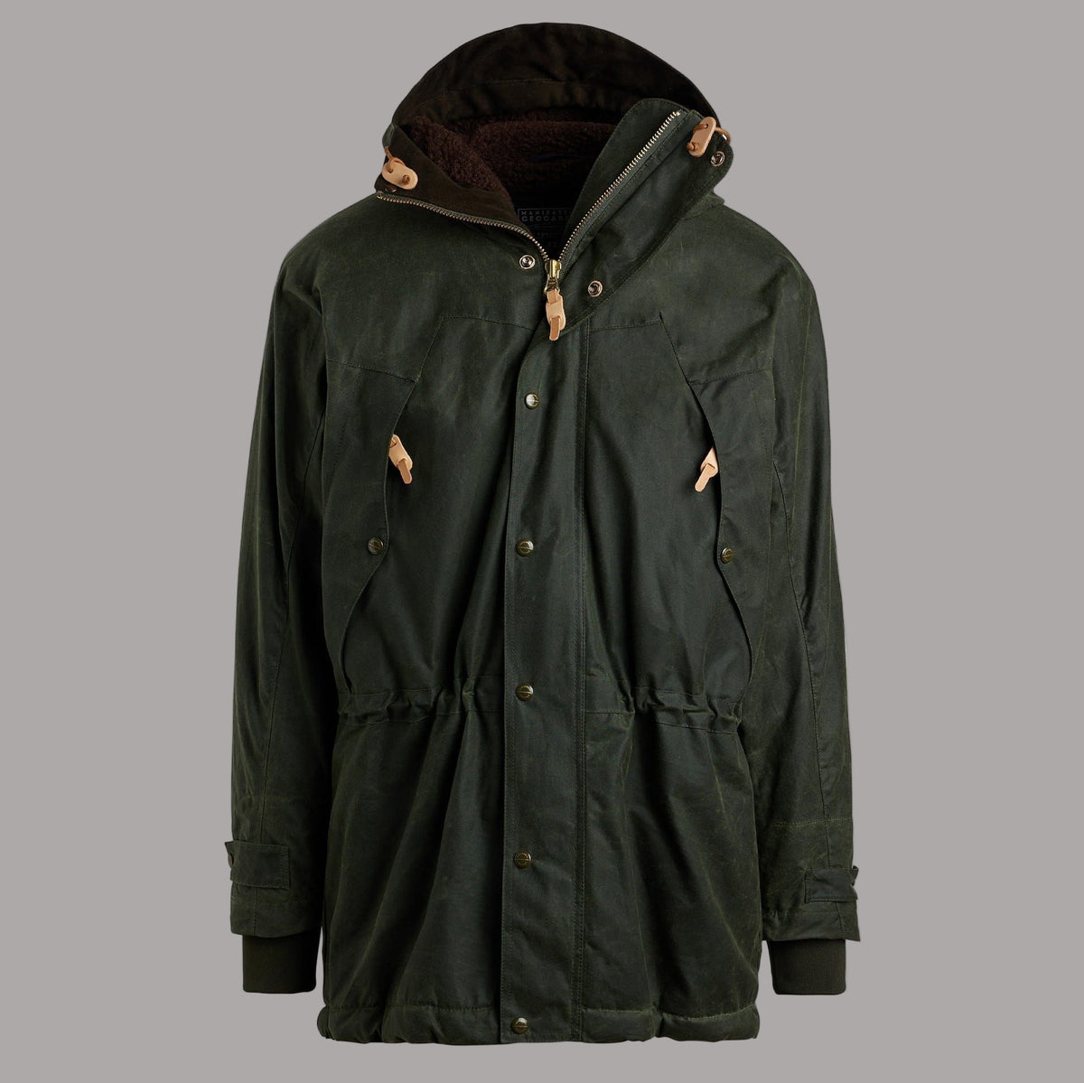 Manifattura CeccarelliLong Mountain Jacket 7013 - WX Dark Green (Fleece Lining)VestesBritish Parts Luzern