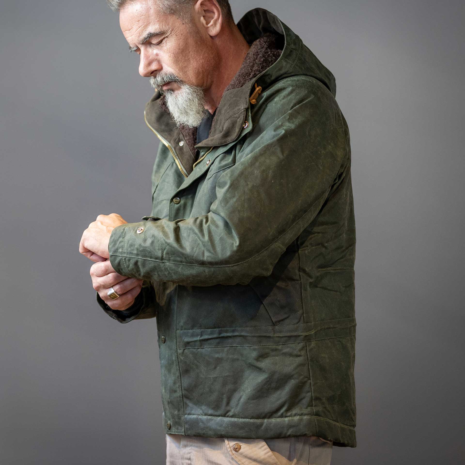 Manifattura CeccarelliMountain Jacket 7003 - WX Dark Green (Fleece Lining)VestesBritish Parts Luzern