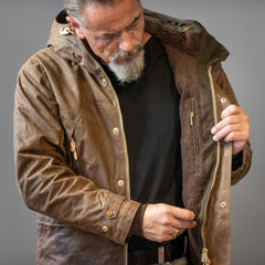 Manifattura CeccarelliMountain Jacket 7003 - WX Dark Tan (Fleece Lining)VestesBritish Parts Luzern