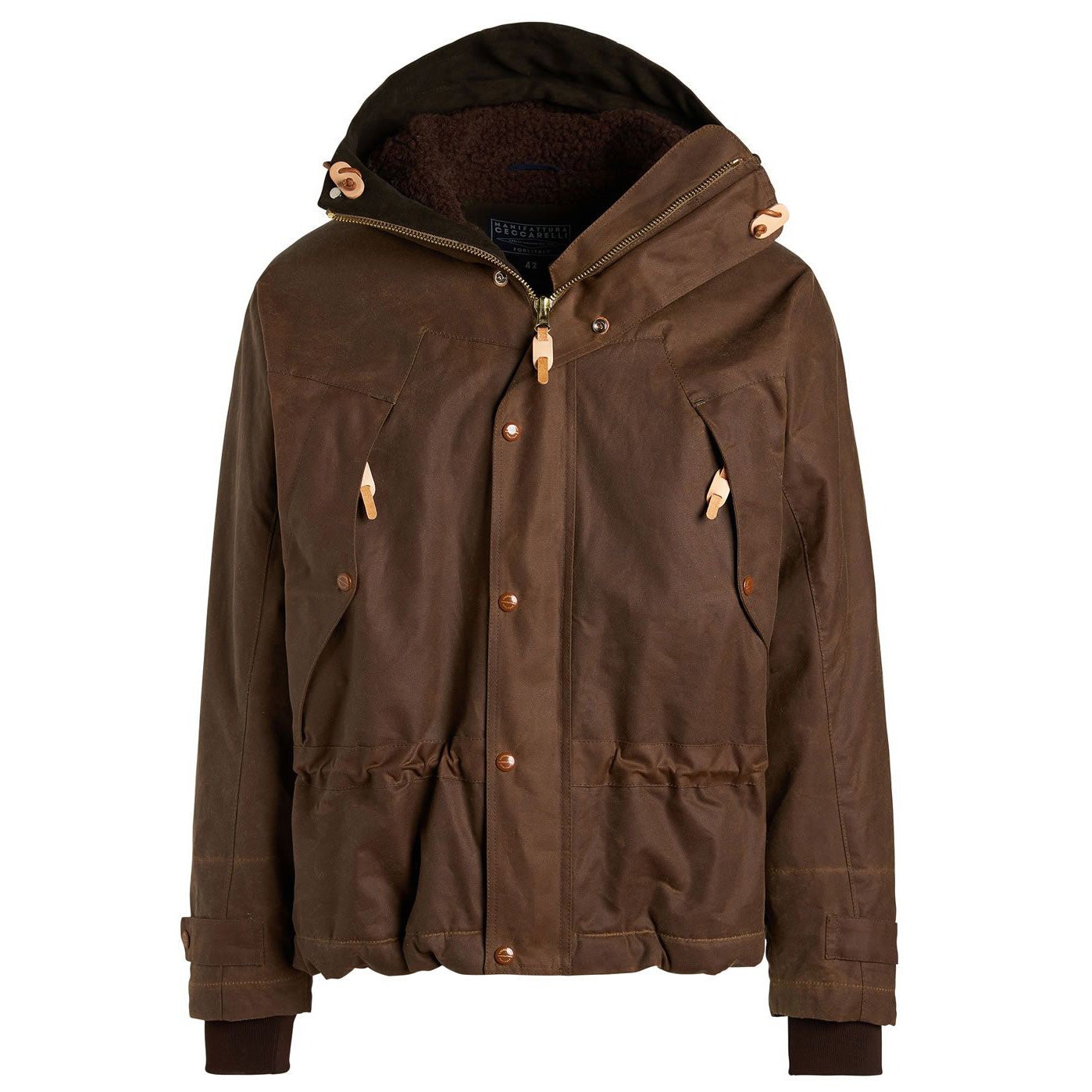 Manifattura CeccarelliMountain Jacket 7003 - WX Dark Tan (Fleece Lining)VestesBritish Parts Luzern