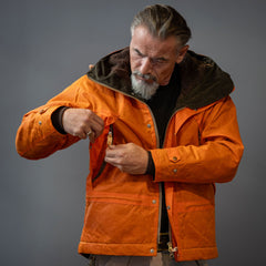 Manifattura CeccarelliMountain Jacket 7003 - WX Orange (Fleece Lining)VestesBritish Parts Luzern