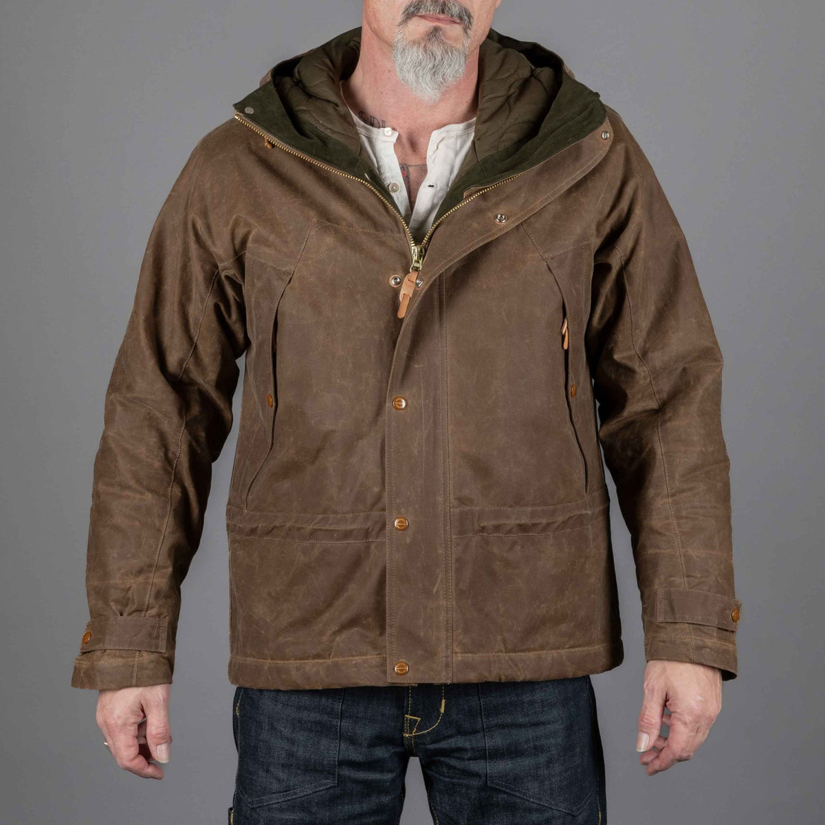 Manifattura CeccarelliMountain Jacket Dark TanVestesBritish Parts Lucerne