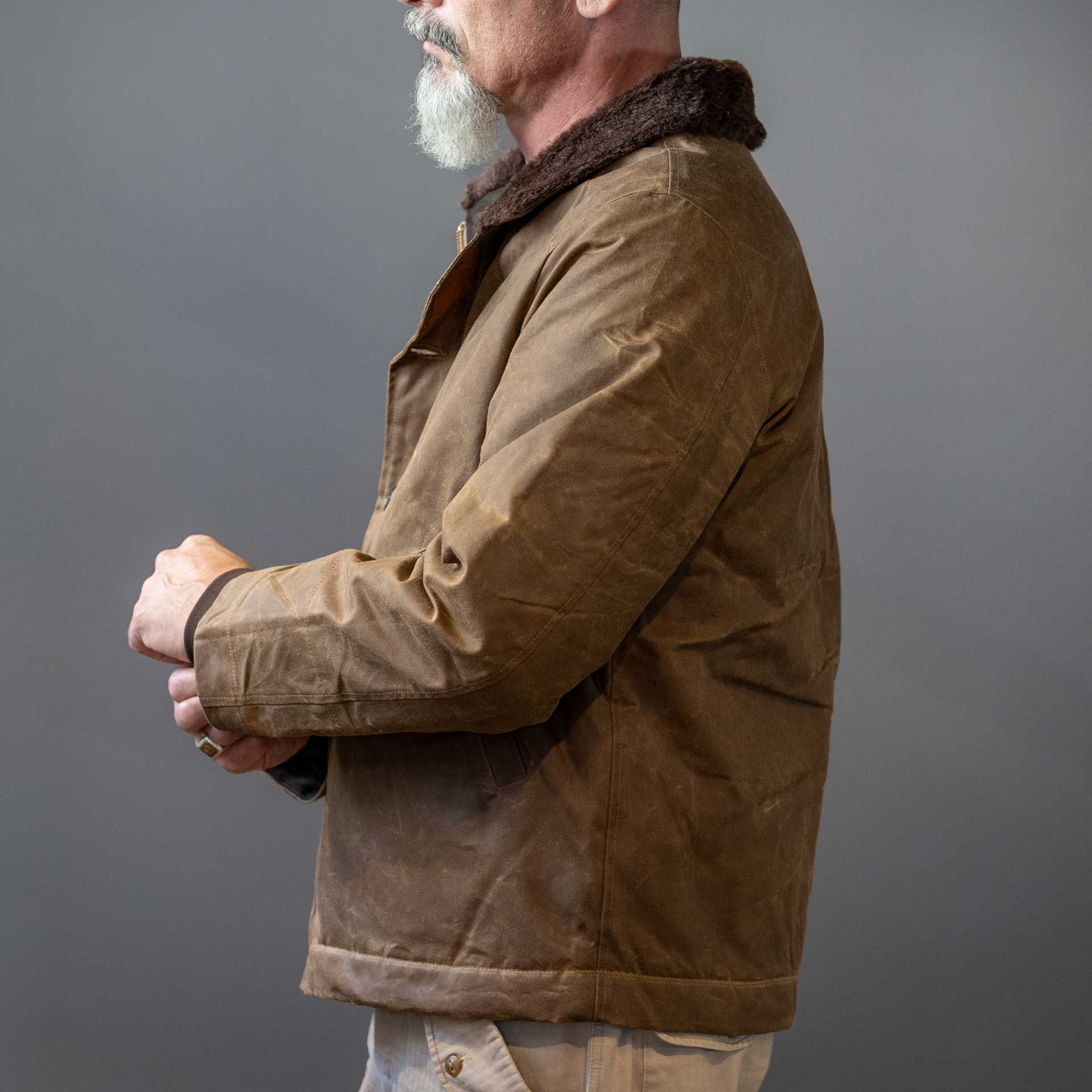 Manifattura CeccarelliNew Deck Jacket 7061 - WX Dark TanVestesBritish Parts Luzern