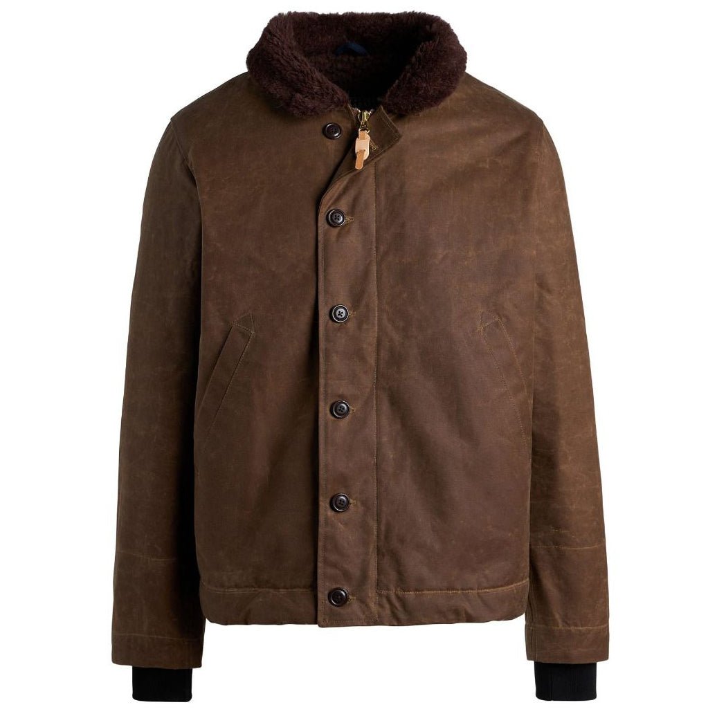 Manifattura CeccarelliNew Deck Jacket 7061 - WX Dark TanVestesBritish Parts Luzern