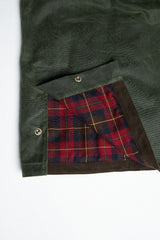 Manifattura CeccarelliRain Caban veste en cire vert foncéVestesBritish Parts Lucerne