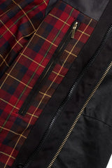 Manifattura CeccarelliVeste de trekking en wax noirVestesBritish Parts Lucerne