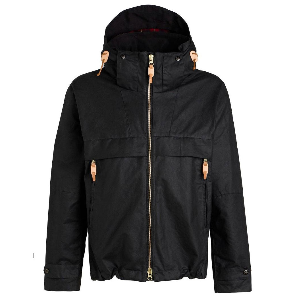 Manifattura CeccarelliVeste de trekking en wax noirVestesBritish Parts Lucerne