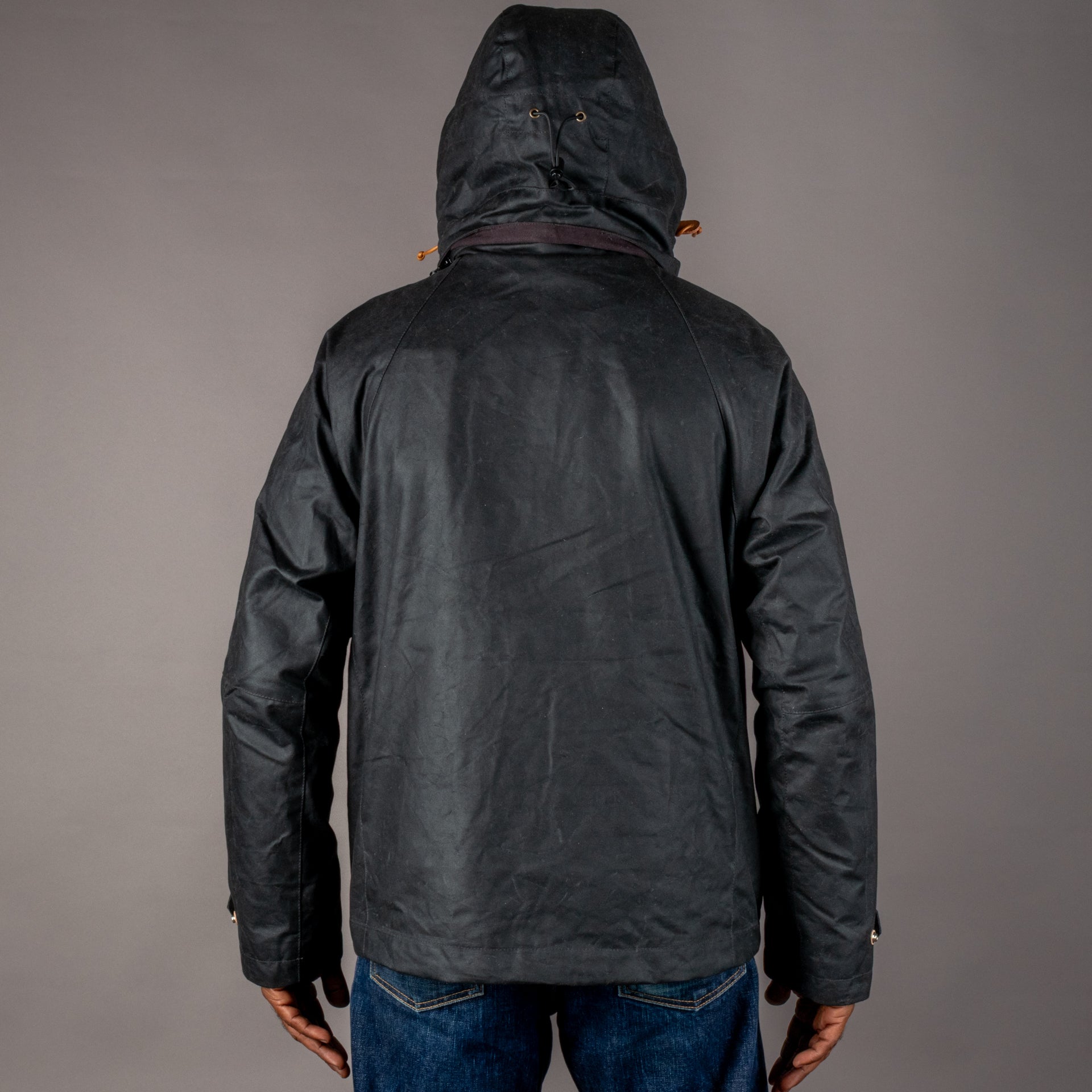 Manifattura CeccarelliVeste de trekking en wax noirVestesBritish Parts Lucerne