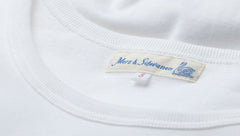 Merz b. SchwanenT-shirt classique à col rond 215 blancT-shirtBritish Parts Luzern