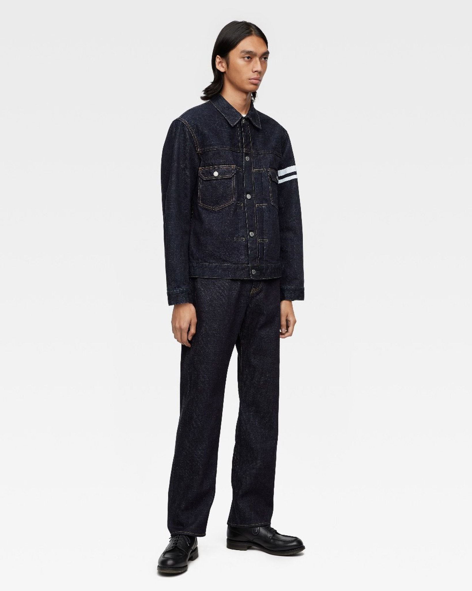 MOMOTARO002 Classic Denim Jacket 15.7ozVestesBritish Parts Luzern