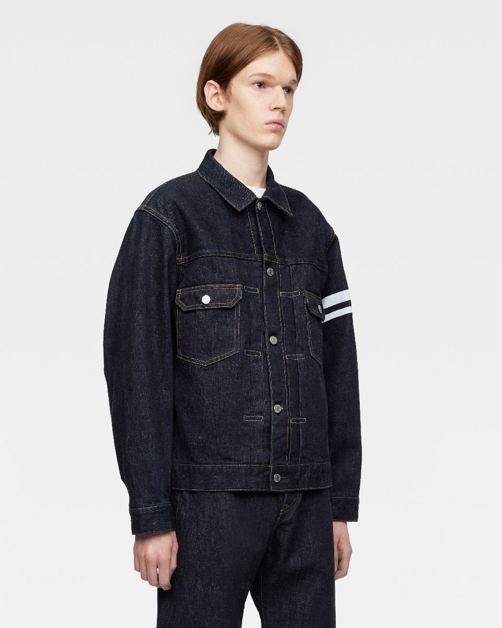 MOMOTARO002 Classic Denim Jacket 15.7ozVestesBritish Parts Luzern