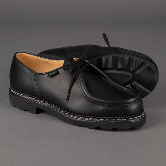 Paraboot Michael Lisse Noir Chaussures British Parts Luzern