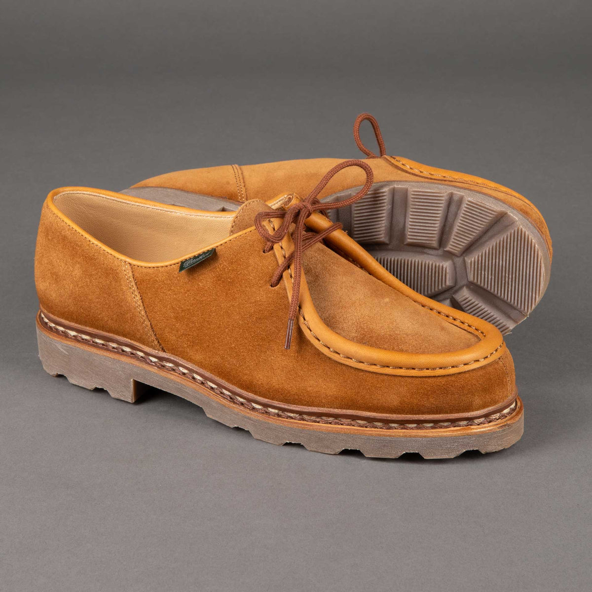 Paraboot Michael Velours Whisky Chaussures British Parts Luzern