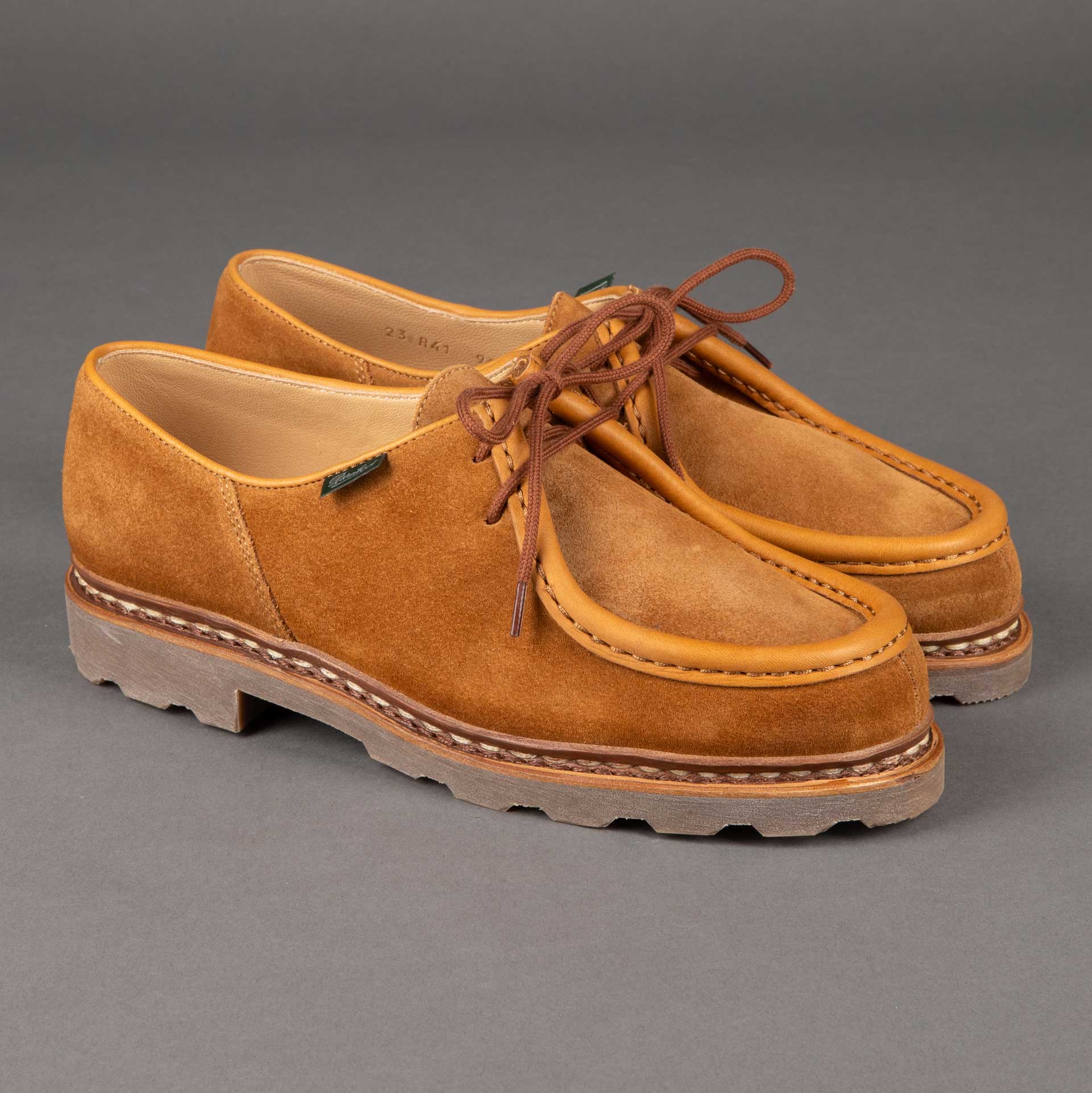 Paraboot Michael Velours Whisky Chaussures British Parts Luzern