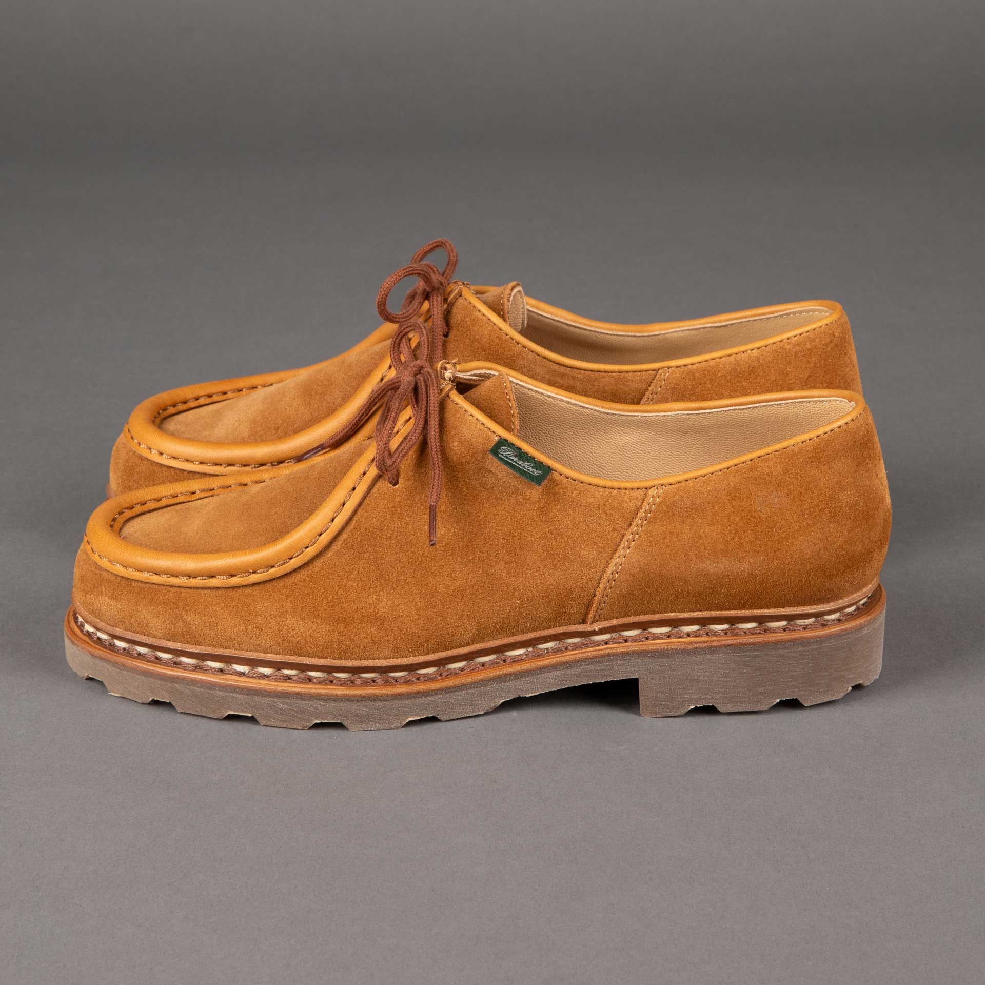 Paraboot Michael Velours Whisky Chaussures British Parts Luzern