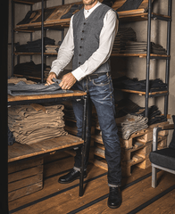 Pike Brothers1905 Hauler Vest Smoke greyGiletsBritish Parts Luzern